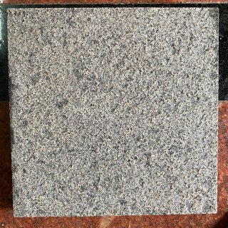 Black granite flamed surface 