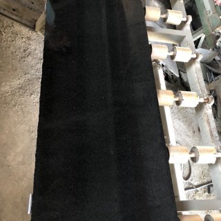 Black granite polished surface 