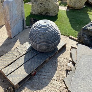 Landscape - Water Fountain - Basalt Ball