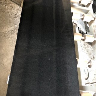 Slabs - Polished-  Black granite