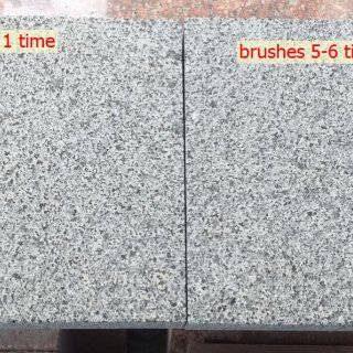 Treads - Flamed - Grey granite flamed